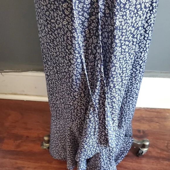 Pretty Garden Elegant Floral Wrap Maxi Dress - Picture 12 of 15